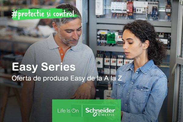 Noul catalog Easy Series de la Schneider Electric - oferta de produse Easy de la A la Z