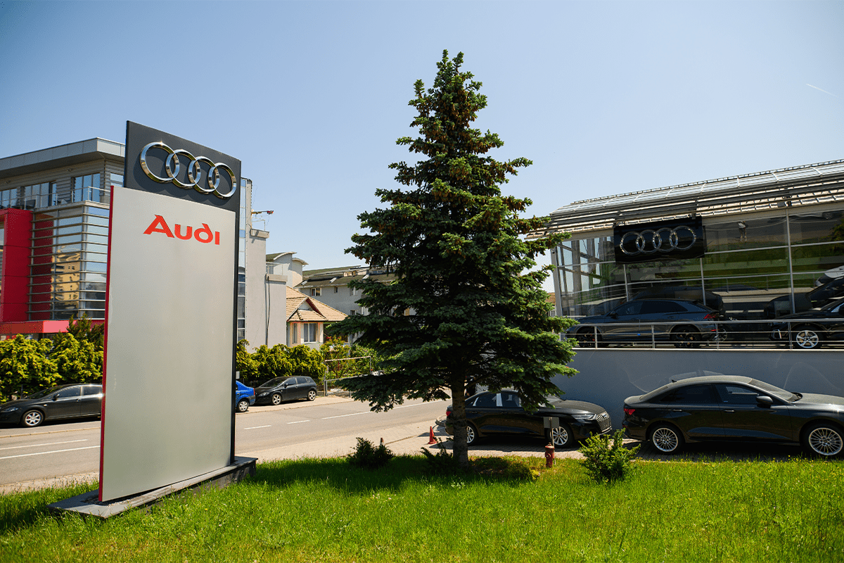 Proiect sistem fotovoltaic Autoworld Audi Cluj
