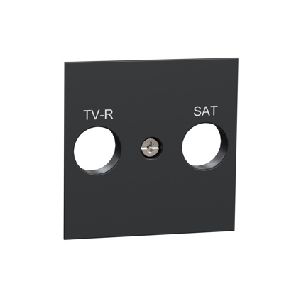 Placa priza R-TV/SAT antracit