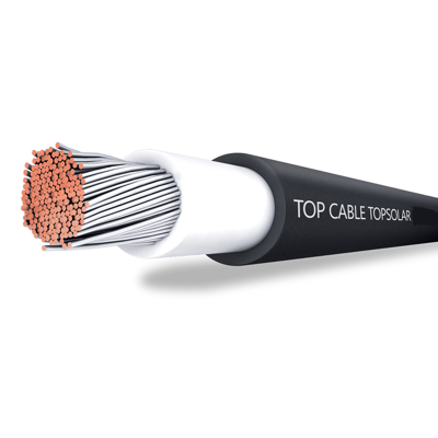 Cablu solar Topsolar H1Z2Z2-K 1X4 Cca negru C100