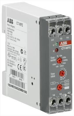 CT-MFE Time relay, multifunction 1c/o, 0.05s-100h,