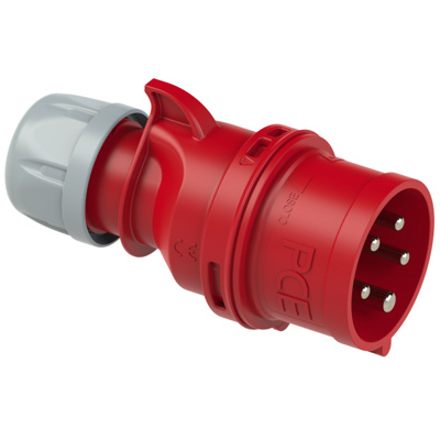 5-P PCE powerconnector 16A 400V Red PCE