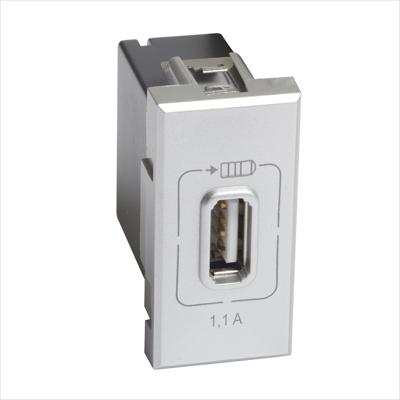 Priza incarcator USB, 1,1A, 1m, tech