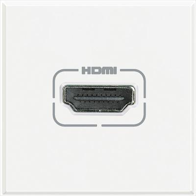 Priza Axolute HDMI-alba