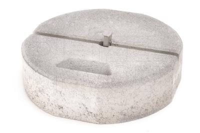 Baza de beton tip tripod, 17Kg, Diametru 340mm