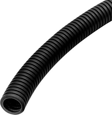 Tub flexibil ignifugTurbo 63mm, negru, rezistent UV