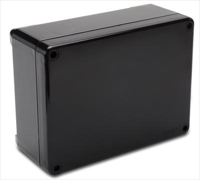 Cutie distrib HFT PT negru, rezistent UV, 200x150x85