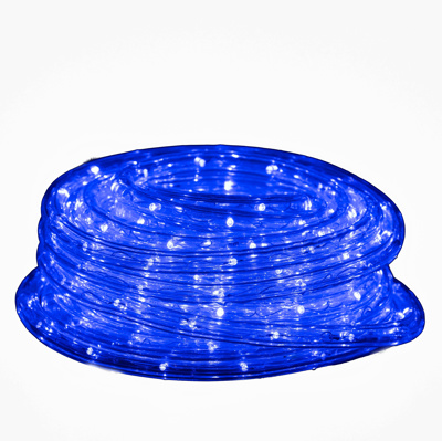 Flink Tub lum. LED 13mm, 100m, 24LED, albastru
