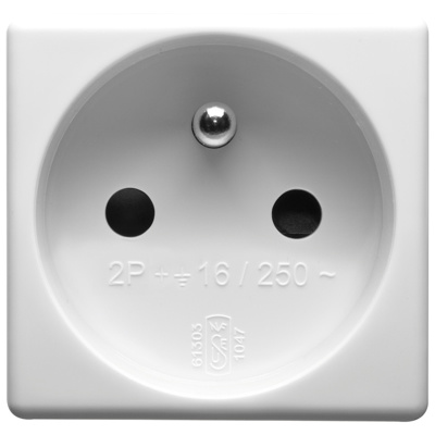 16A 2P+E FRENCH SOCKET OUTLET 