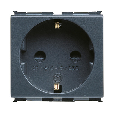 2P+E 16A IT./GER.SOCKET WITH S
