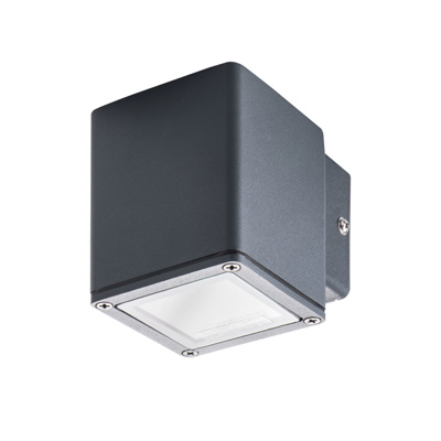 Kanlux Gori Aplica de perete cu sursă de iluminat inlocuibila, IP44, inaltime 8.8cm, max. 35W, GU10,