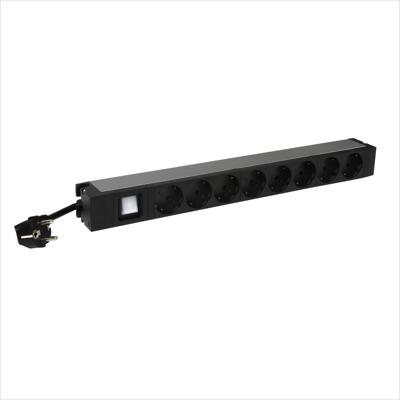 PDU 19" 8 outlets (German standard) with luminous