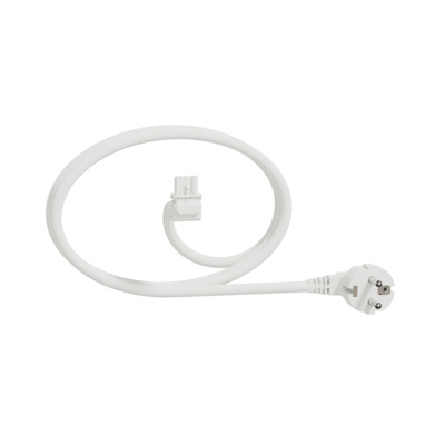 Cablu+con.rapid 90grade,3m-1,5mm2,alb