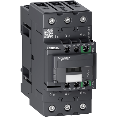 TeSys D contactor-3P-AC3 440V 50A - 24 - 60V ACDC