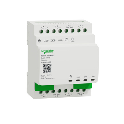 SpaceLogic KNX Extensie actuator 8canale