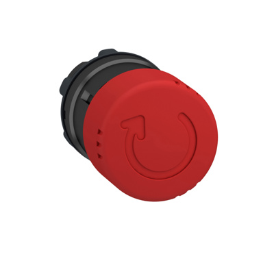 Cap buton urgenta,rosu,ISO13850,30mm