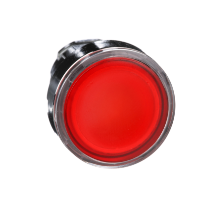 Cap buton led rosu