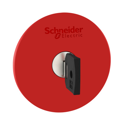 RED EMERG STOP TRIGGER ISO13850 HEAD KEY