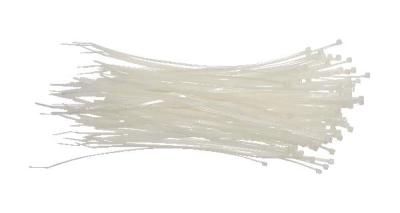 Strohm Colier plastic 200X3.6, alb, 100 buc.