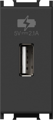 Modul Incarcator USB 5V 2,1A 1M negru