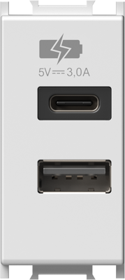 Modul Incarcator USB 5V 3,0A 1 alb