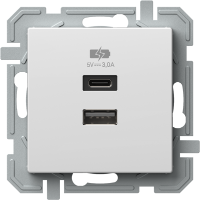 INCARCATOR USB 5V 3,0 PW alb