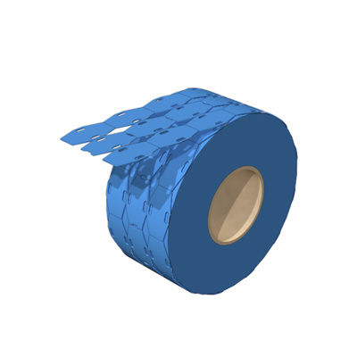 SlimFix, Marker cablu si conductor, 7 - , 26 x 15 mm, albastru