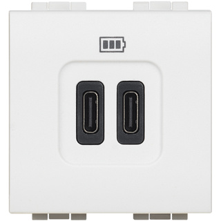 LL - USB CHARGER TYPE C WHITE
