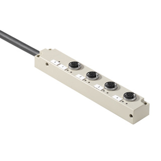 Sensor-actuator complete module, Number of contact sockets: 4, Number of poles: 5, M12, 10 m, L