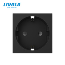 Livolo Modul priza Schuko 2M, 16A, negru 