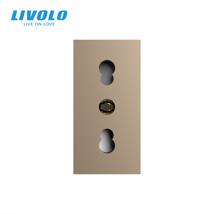 LIVOLO Modul priza Std. Italian 1M, 16A, gold