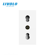 Livolo Modul priza Std. Italian 1M, 16A, alb 