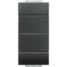 LL - 1 WAY AX SWITCH 1P 10A 1M ANTHRACITE