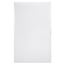 Flush-mounting cabinet Practibox³ - earth + neutral - white door - 72 modules