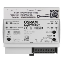 Controler pentru sisteme de management al luminii IOT cu fir DALI PRO 2 IOT