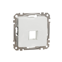 Sedna Design, Placa pentru RJ45, HDMI, VGA, alb