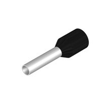 Wire end ferrule, Standard, 1.5 mm², Stripping length: 10 mm, black