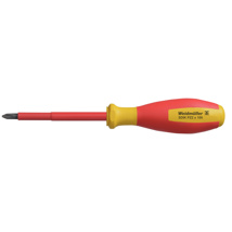Crosshead screwdriver, Form: Pozidrive, Size: 2, Blade length: 100 mm