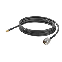 Antenna cable, Connection 1:, N male, Connection 2:, RP-SMA male, Length: 5 m