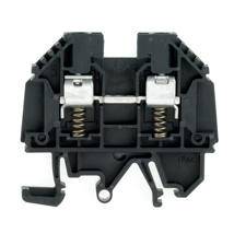 Feed-through terminal block, Screw connection, 4 mm², 690 V, 32 A, Number of connections: 2