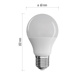 LED CLS A60 9W E27 NW