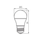 IQ-LED G45E27 7,5W-NW *LAMPA LED