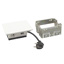 Incara Pop-up 4 module finisaj alb cu Priza 2P+T, USB A+C albe, cablu 2m + stecar 2P+T