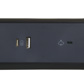 Bloc Mobil Rot. 3x2P+T USB A+C Intrer.1,5m negru