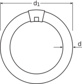 Bec Florescent circular LUMILUX 32W 2700K T9 G10Q